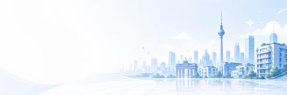 Blick über Berlin als Symbol für den regionalen Gebäudeservice